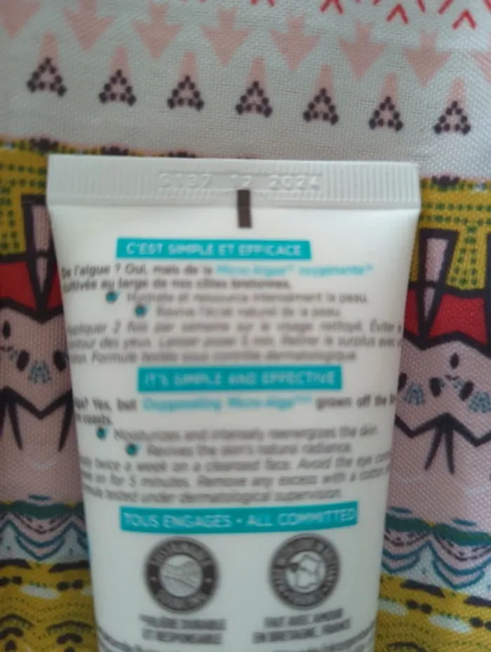 Le Masque Hydratant Oxygénant Pure Algue - photo numéro 3