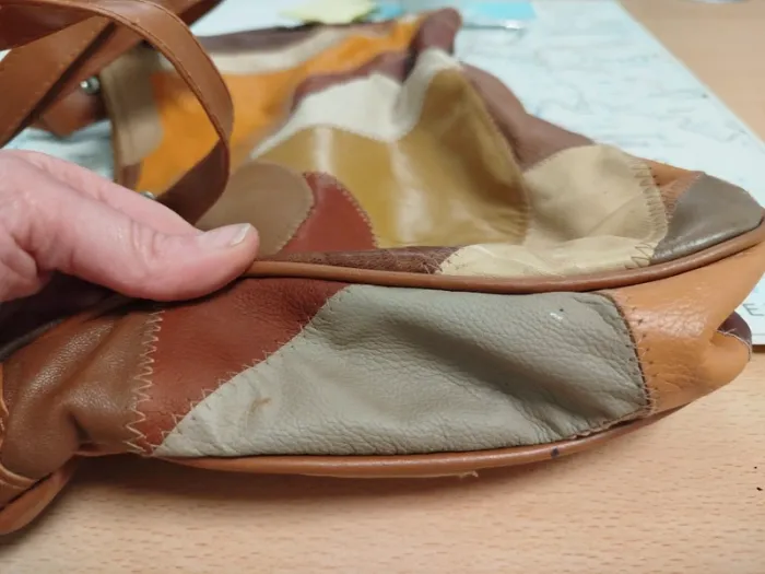 Sac vintage en cuir S003 - photo numéro 2