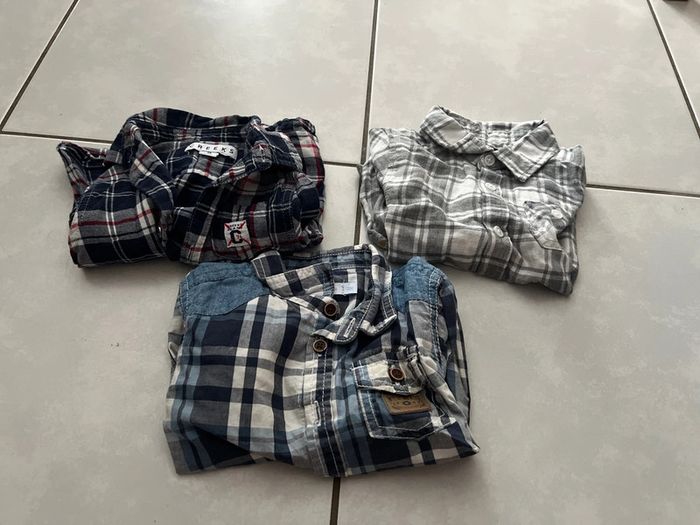 lot 3 chemise