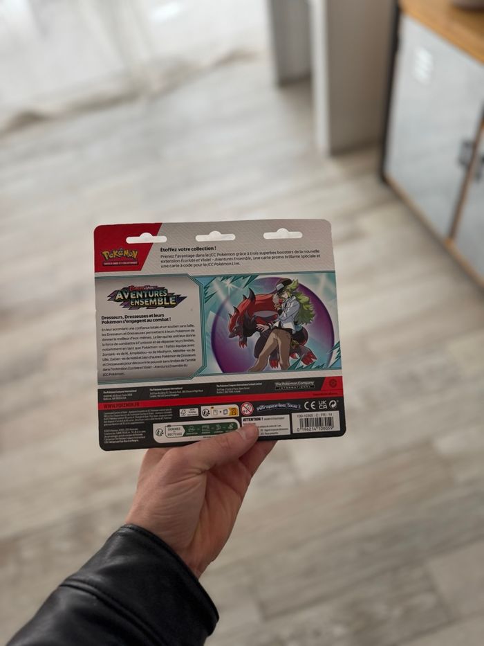 [NEUF] Tripack Pokémon EV9 Aventures Ensemble - photo numéro 2