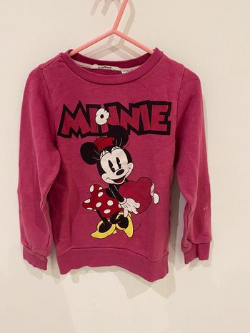 Sweat minnie h&m 4-6 ans