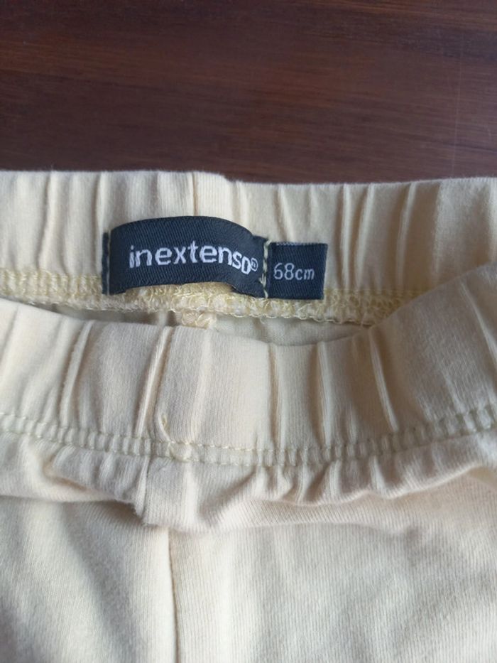 Legging jaune pâle In extenso 6mois - photo numéro 3