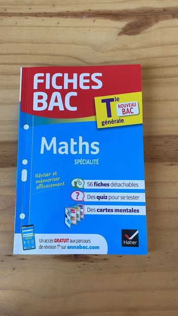 Fiche BAC maths