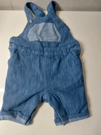 Salopette en jeans bleu " orchestra"