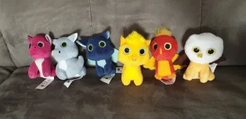 Lot 6 peluches Ty