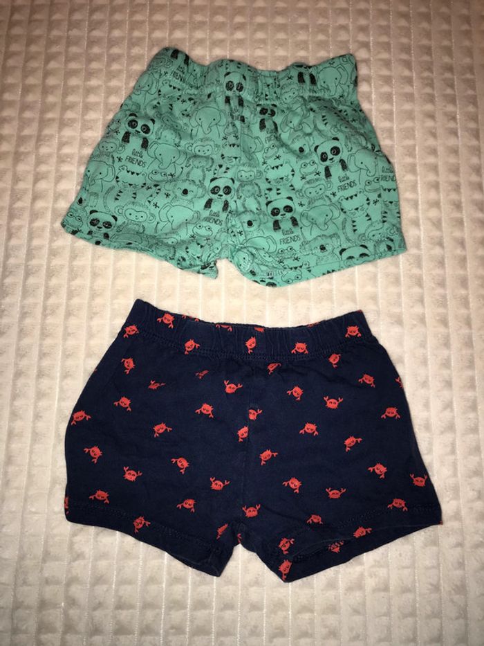 lot de 2 shorts 12 mois - photo numéro 2