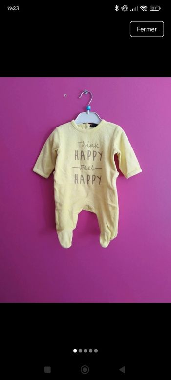 Pyjama Kiabi 1 mois b2 