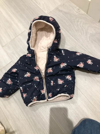 Doudoune mi saison réversible