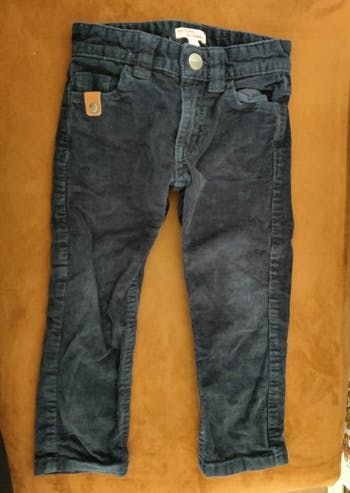 Pantalon bleu marine Dpam