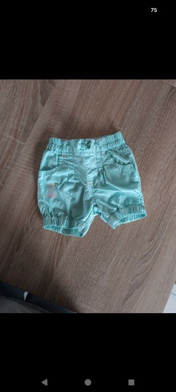 Short bébé fille
