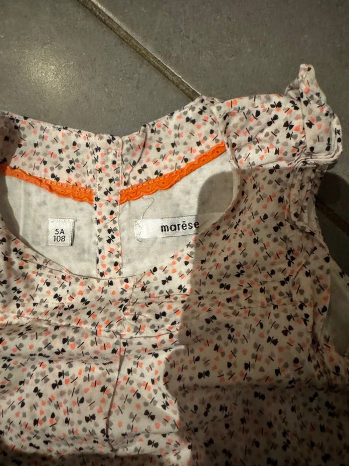 Débardeur - Marese - Blanc, rose, gris & noir - 5 ans - photo numéro 2