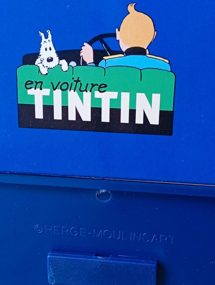 En voiture Tintin L'Affaire tournesol Hergé moulinsart - photo numéro 7