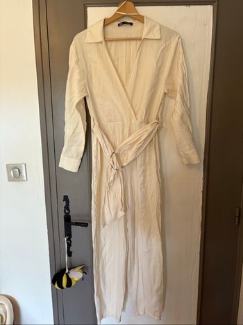 Combinaison crème Zara