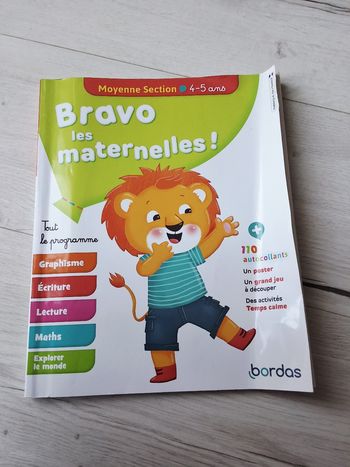 Livre d'activités maternelles Moyenne section 4-5 ans tout le programme