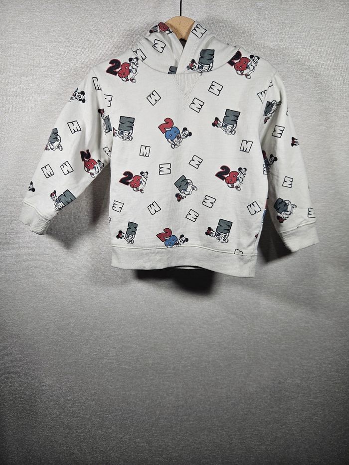 Sweat à capuche  Mickey  orchestra  3 ans