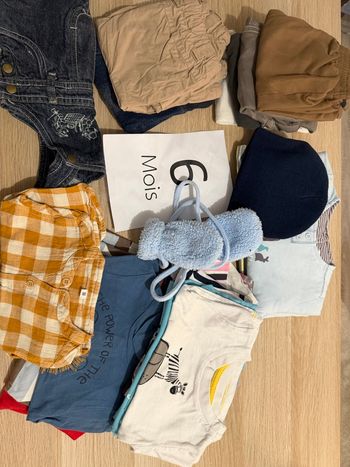Lot vêtements 6 mois 