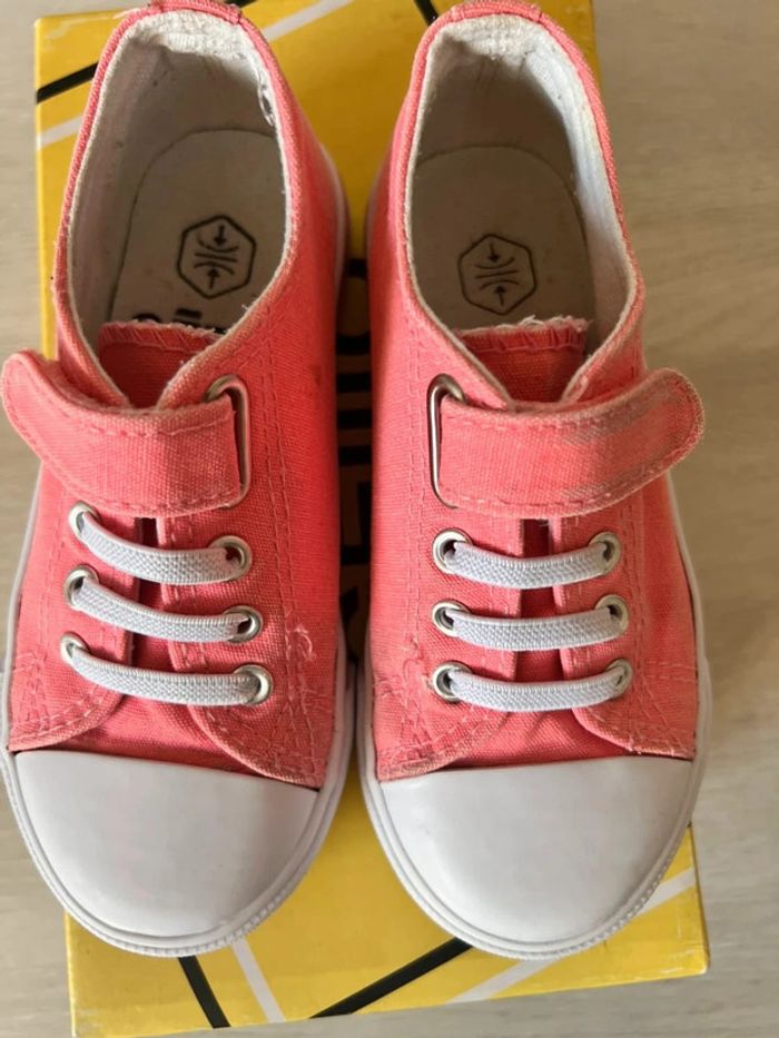 Basquettes sleep on Gémo rose fluo 27 - photo numéro 3