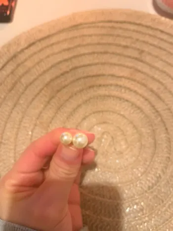 Boucles d’oreilles perle