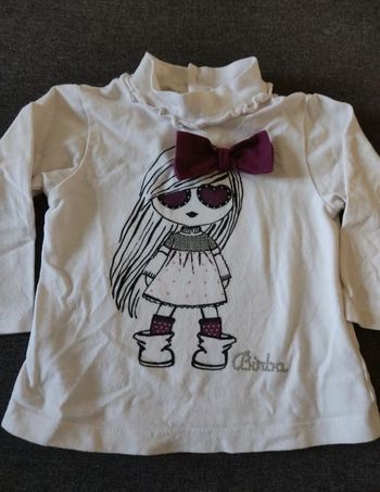 T-shirt manches longues 6 mois