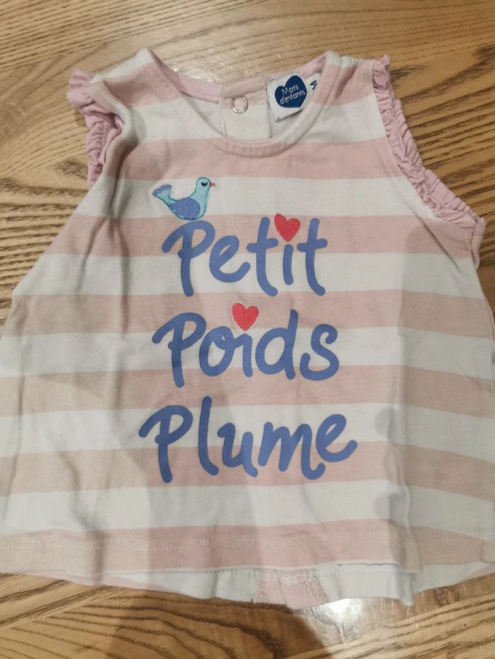 Lot de 4 t-shirt 6 mois - photo numéro 5