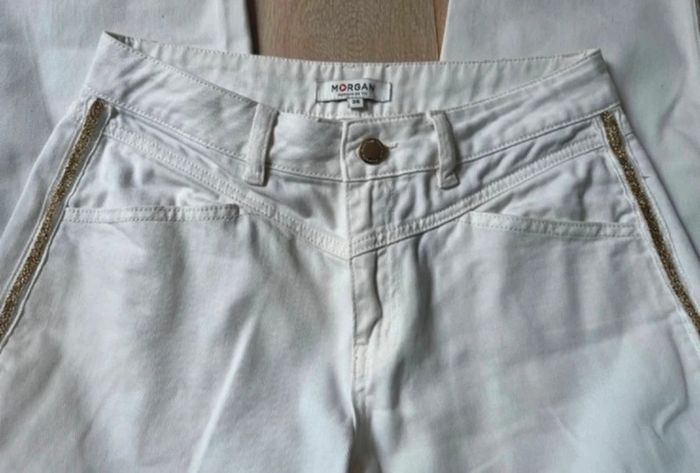 Pantalon blanc Morgan - photo numéro 2