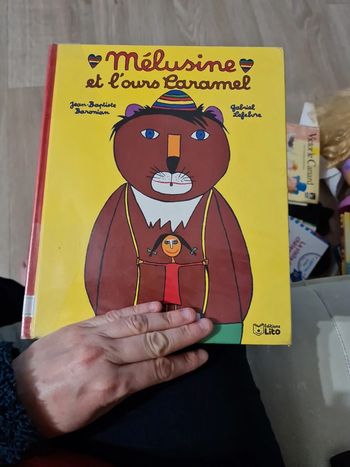 Livre mélusine et l'ours caramel éditions lito