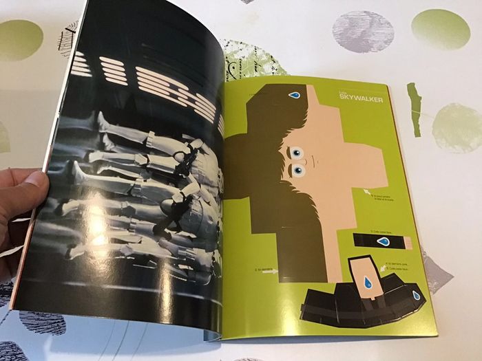 Livre créatif papertoys Star Wars Les Héros Personnages et véhicules - photo numéro 3