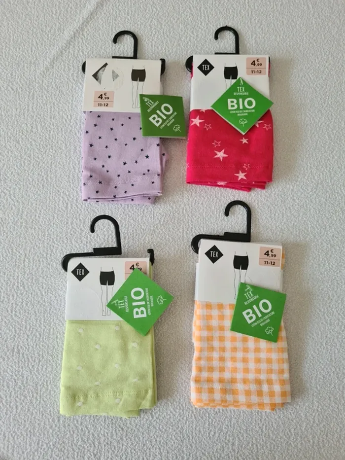 Lot de 4 shorts Tex neufs 11/12 ans