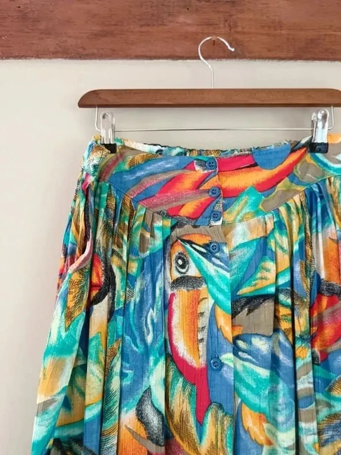 Jupe multicolore toucans - photo numéro 5