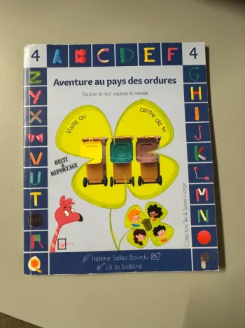 livre aventure aux pays des ordures