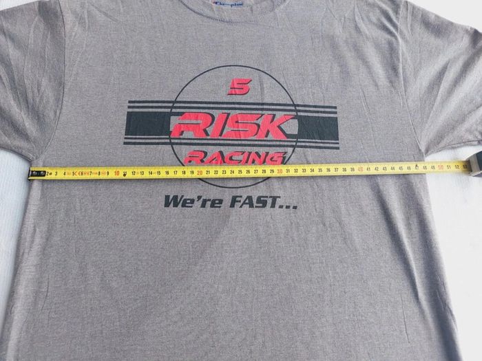 Tee-shirts Champion Risk Racing We're fast Taille M - photo numéro 7