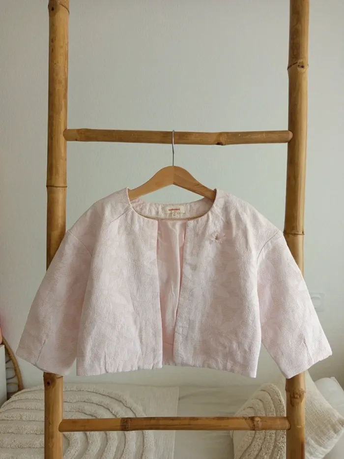 Veste de cérémonie rose Catimini 7 ans - photo numéro 1