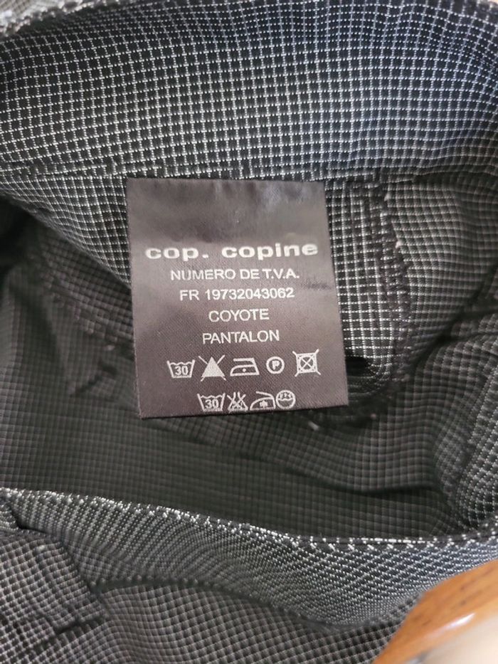 Cop copine pantalon carreaux noir gris Taille 40 L - photo numéro 7