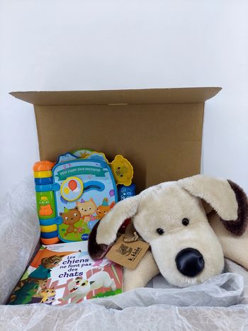 Coffret sur le thème chats et chiens