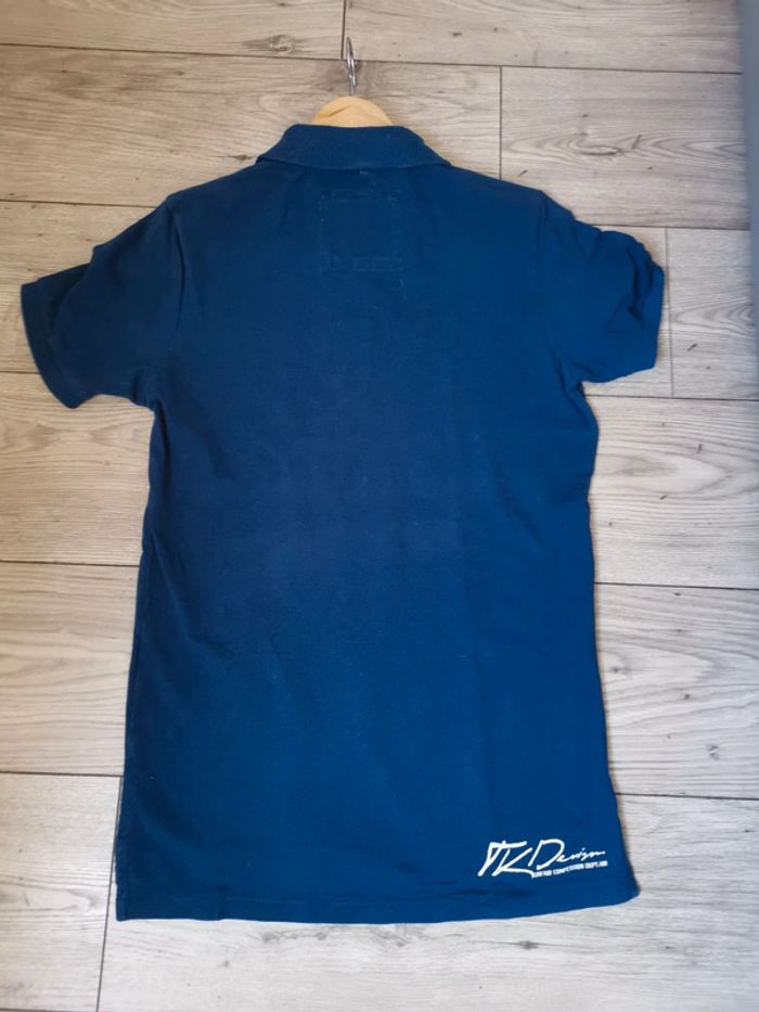 Polo bleu marine tk denim league - photo numéro 3