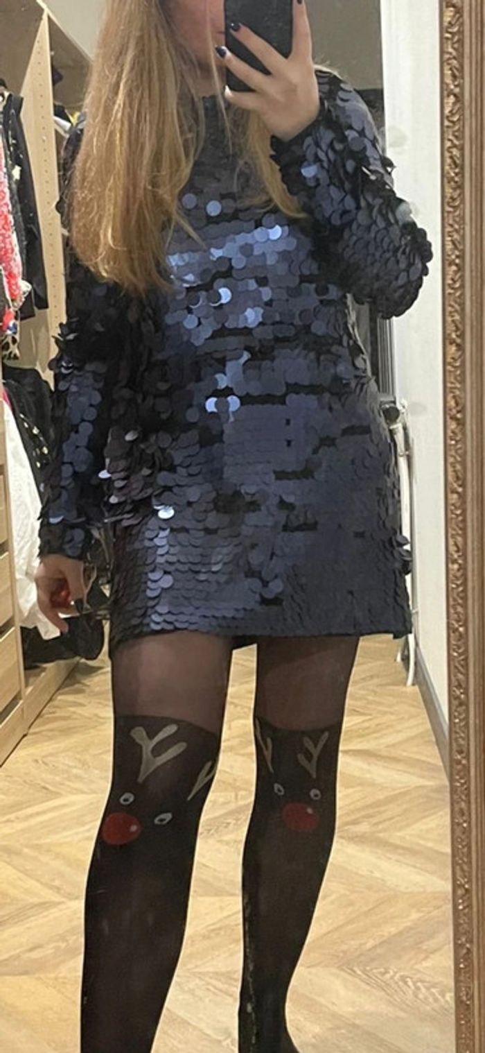 Robe sequins