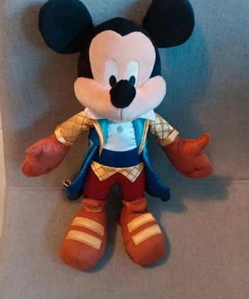Peluche Mickey Disneyland Paris 25 ème anniversaire 40 cm
