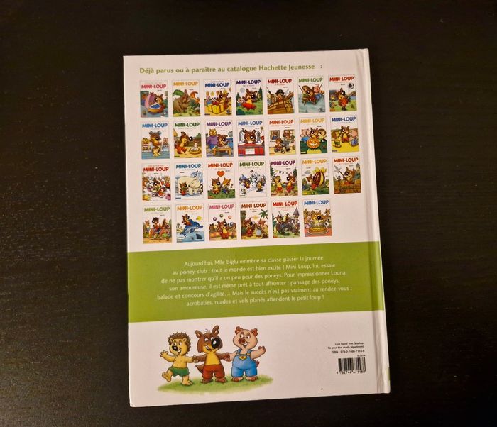 Livre - Mini Loup au poney club - photo numéro 2