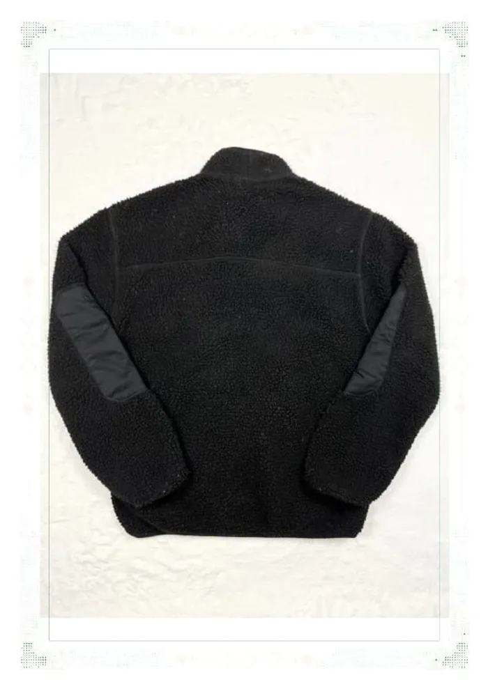Veste polaire Dickies noire homme taille M doublée renforts coudes bon état (bouloches et peluches) - photo numéro 2