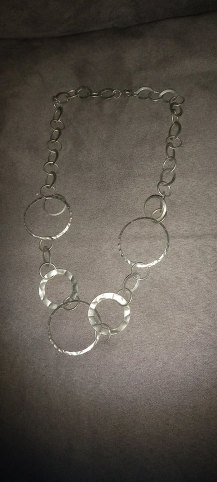 Collier anneaux rond