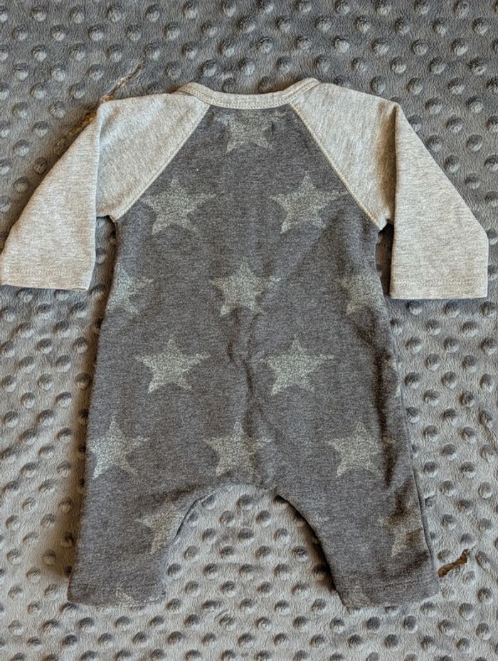 Pyjama IKKS Bébé (1 mois) mixte - Motif Étoiles - photo numéro 7