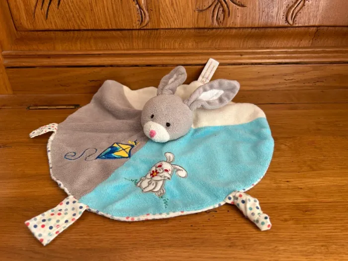 Doudou plat lapin - photo numéro 2