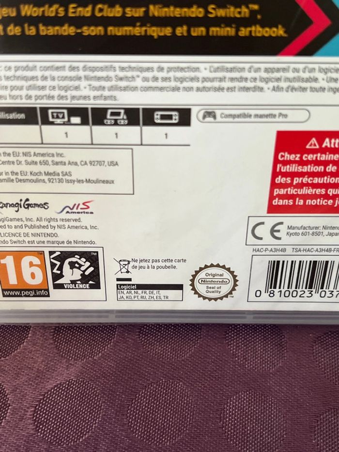 Jeu Nintendo Switch world s end club - photo numéro 3