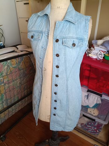 Robe en jean