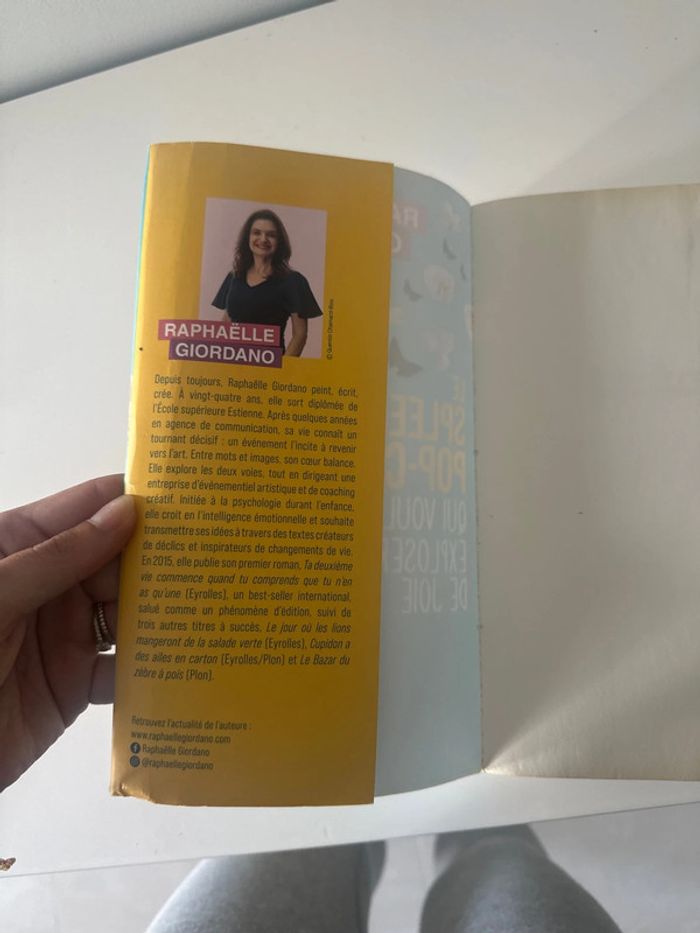 Raphaëlle giordano le spleen du pop corn qui voulait exploser de joie livre - photo numéro 3