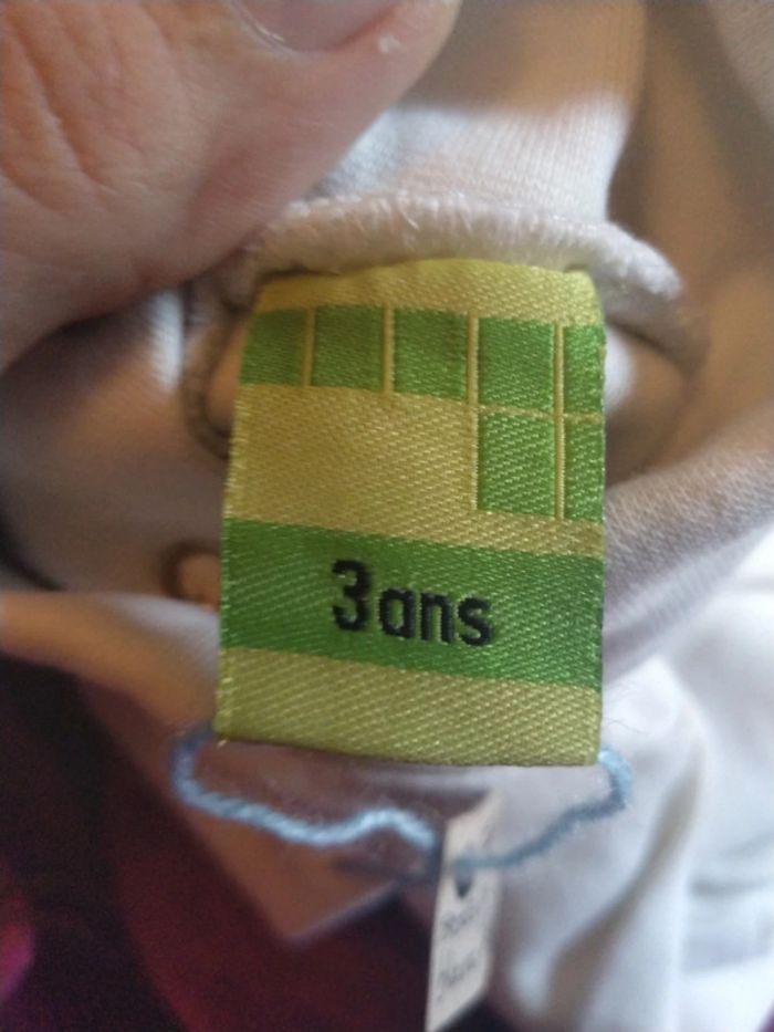 Sous pull écru 3 ans - photo numéro 8