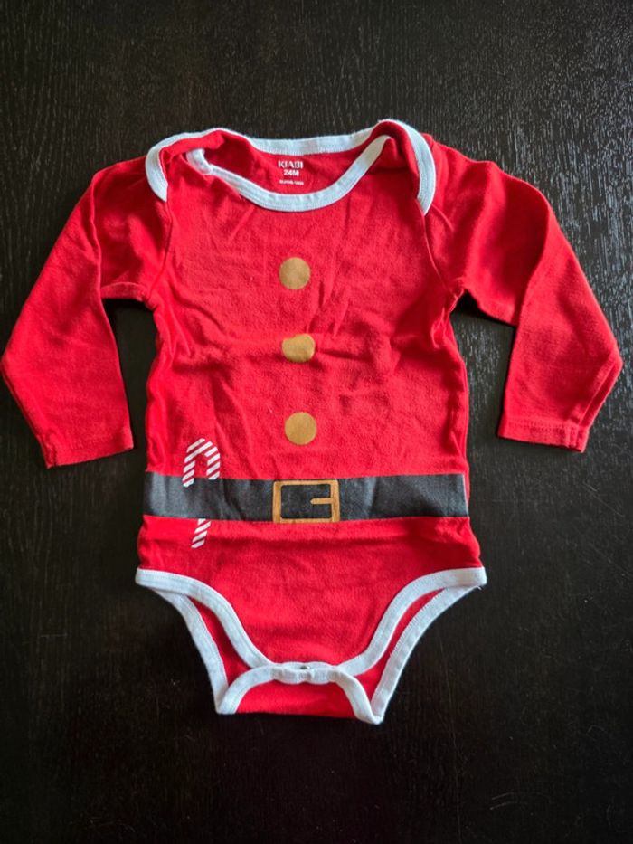 Lot de 3 bodies a manches longues en 24 mois - photo numéro 2