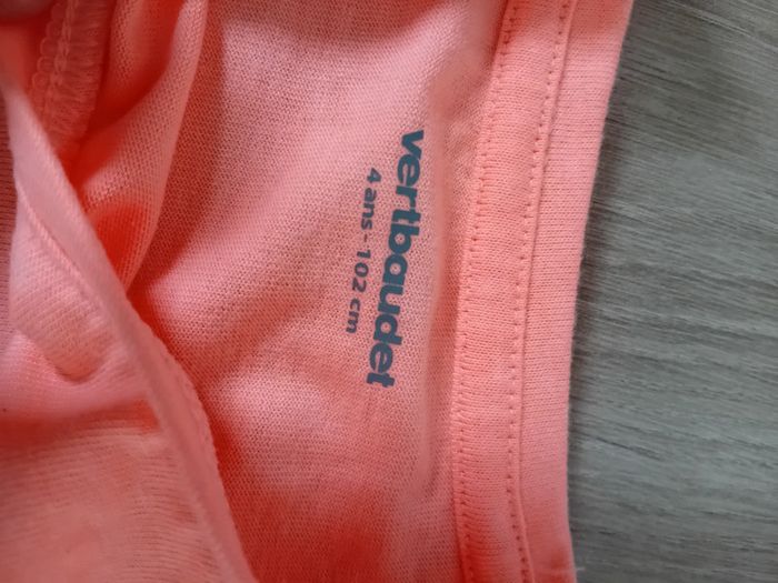 T-shirt fille 4 ans Vertbaudet - photo numéro 2
