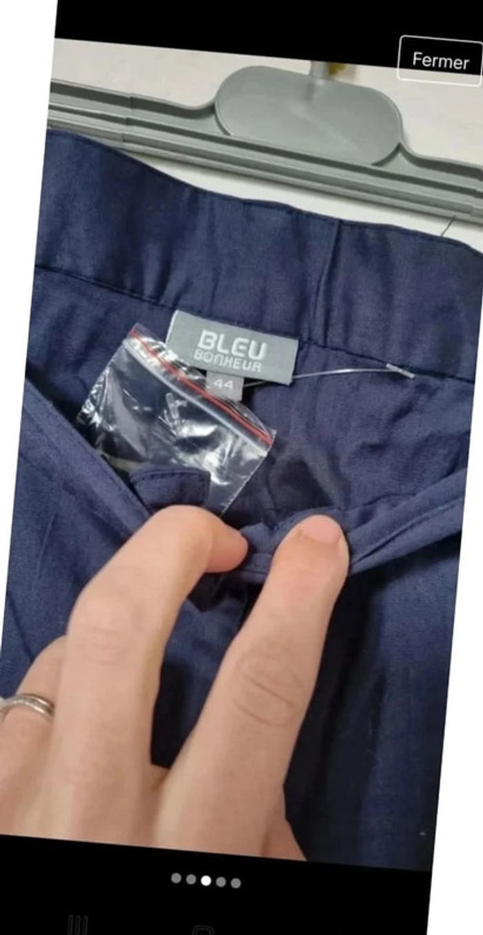 Pantalon neuf Bleu Bonheur - photo numéro 3