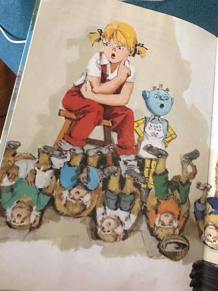 Livre rare Caroline Baby-sitter bébé baby-sitting singes bd album Hachette - photo numéro 5